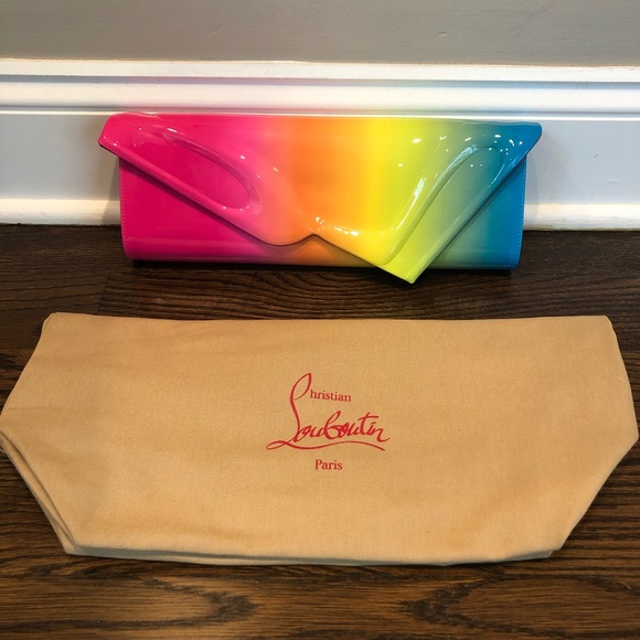 NWT Christian Louboutin So Kate Baguette Clutch - Picture 6 of 8